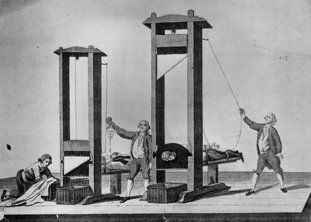 A French Guillotine Execution